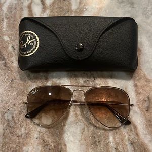 ombré brown sunglasses
